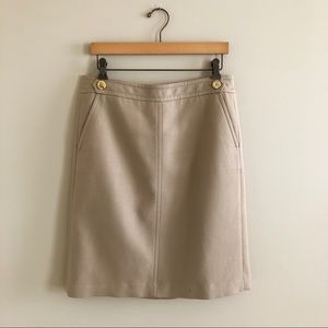 Talbots skirt khaki